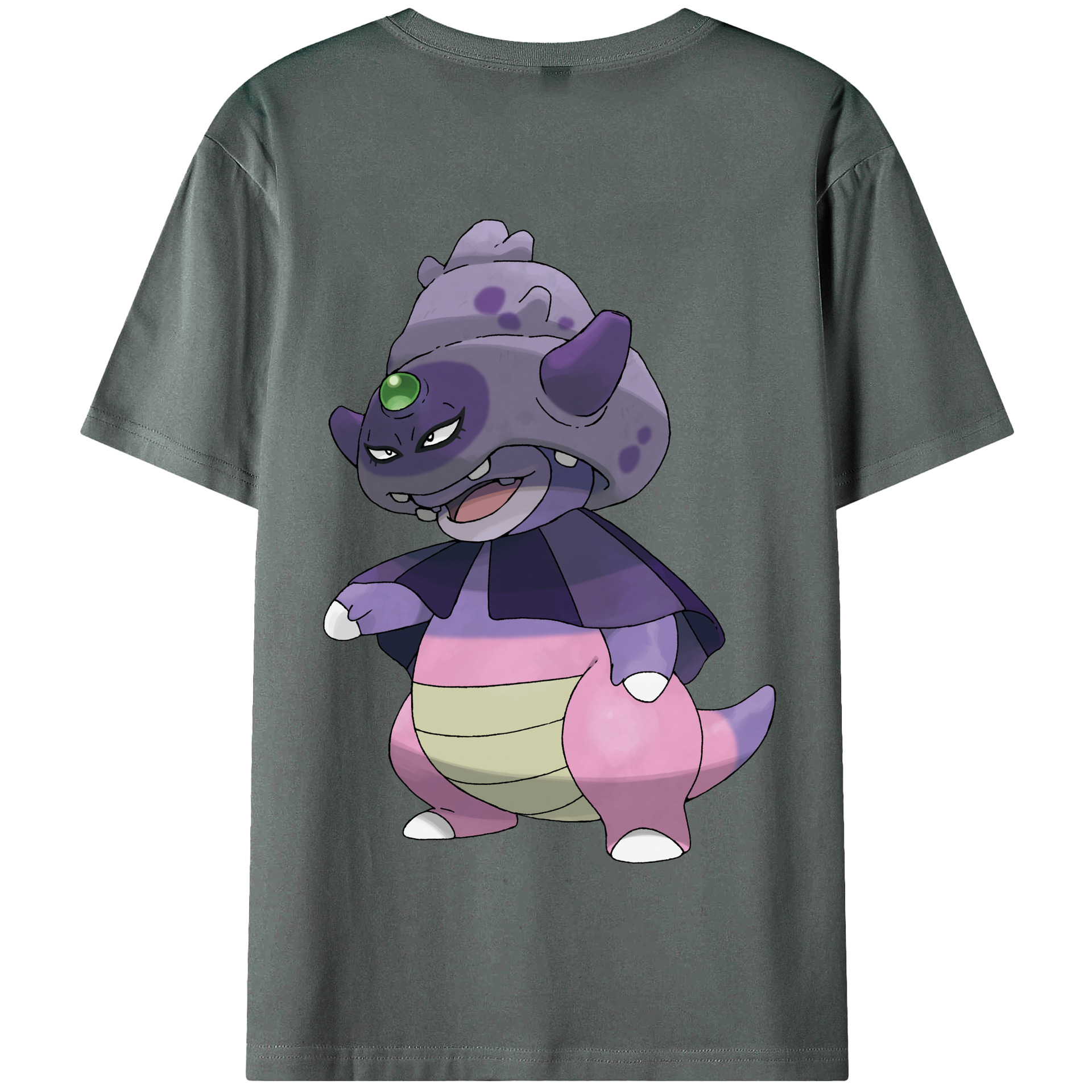 （画像用） ポケットモンスター Pokémon 綿100％半袖Tシャツ（背面プリント）